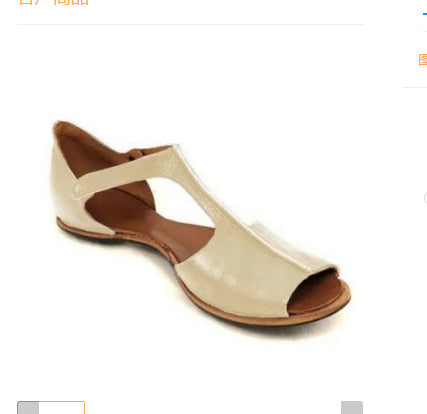 Roman Shoes Flat Fish Mouth Women's Shoes Bag Heel Sandals